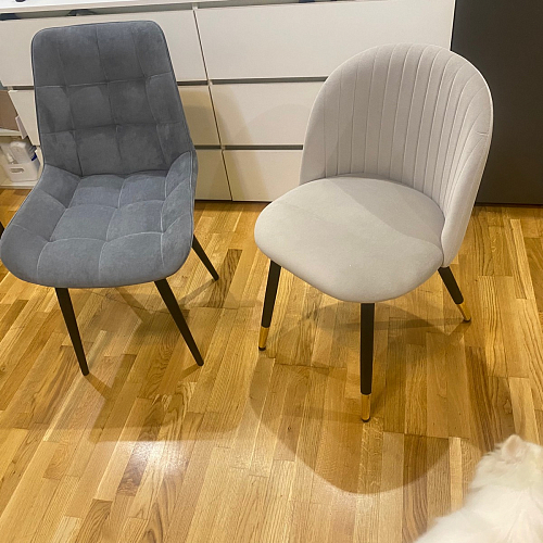 Стул на металлокаркасе Gabi latte / gold / black фото покупателя 787