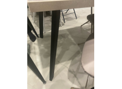 Стол Тринити Лофт 120 32 мм бетон / черный матовый фото покупателя 642