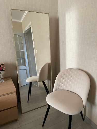 Стул на металлокаркасе Gabi latte / gold / black фото покупателя 271