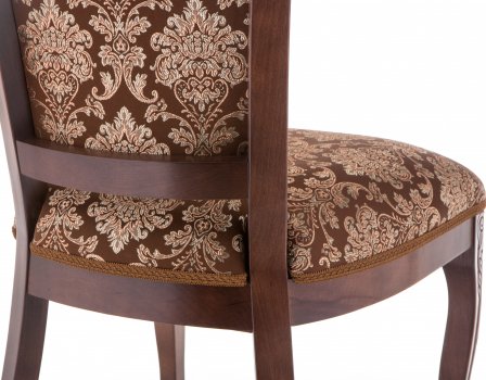 Стул Клето орех / шоколад