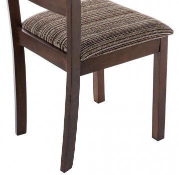 Деревянный стул Simole dirty oak / brown