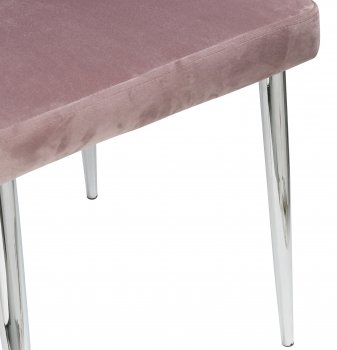 Стул на металлокаркасе Benza purple fabric