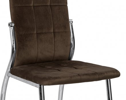 Стул на металлокаркасе Farini brown