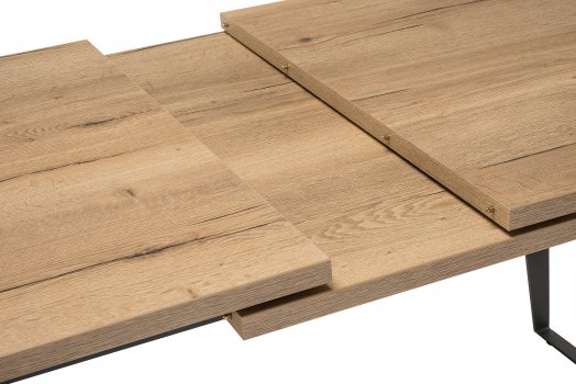 Стол Кхал галифакс натуральный / графит