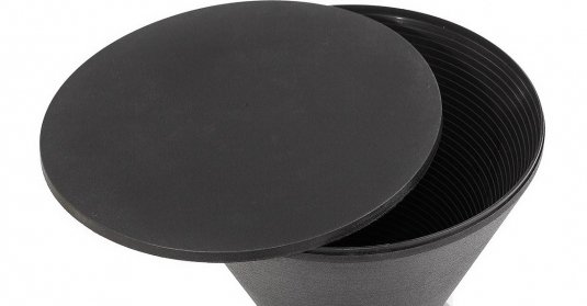 Табурет Button черный