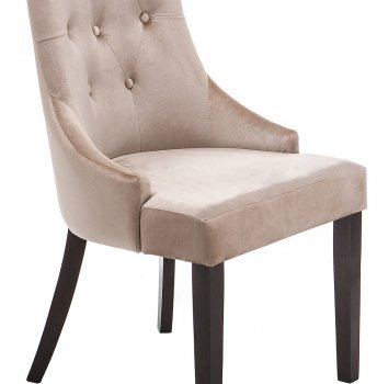 Стул Elegance dark walnut / fabric beige