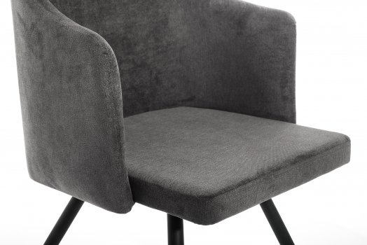 Стул Lans dark grey fabric