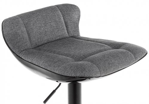 Барный стул Domus черный / серый