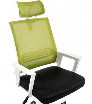 Компьютерное кресло Dreamer белое / черное / зеленое