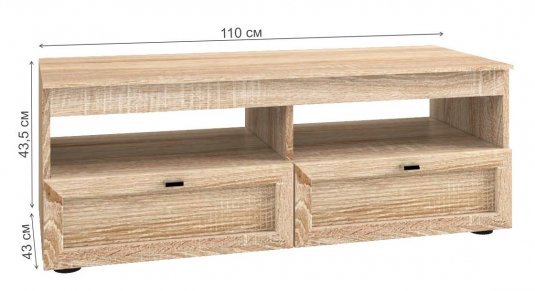 ТВ-тумба №174 МК 47 ель 3D