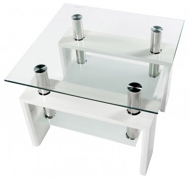 Журнальный стол ST-052 белый