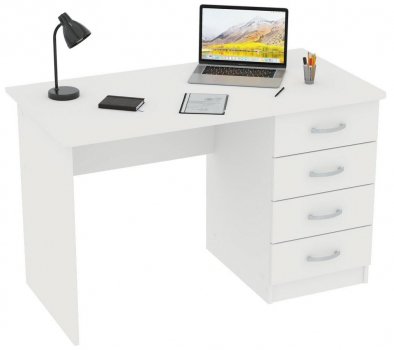 Стол письменный СП4 белый