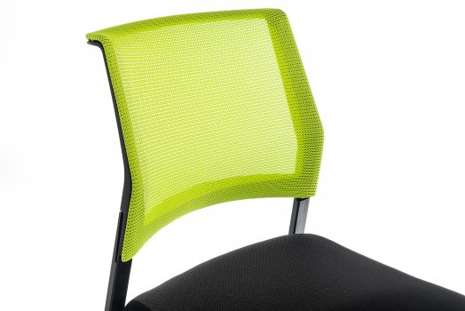 Стул Zola черный / зеленый