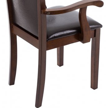 Кресло Luiza dirty oak / dark brown