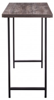 Стол барный Лофт сосна пасадена / черный матовый