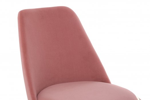 Стул на металлокаркасе Alt dark coral