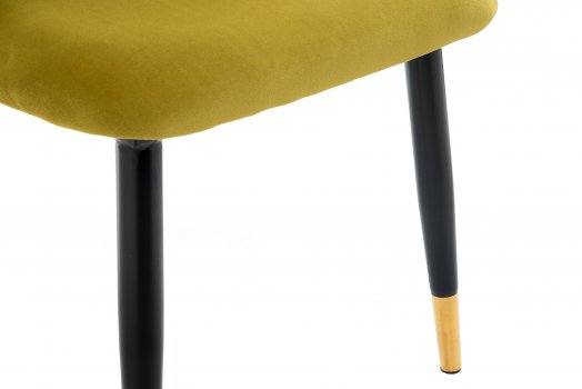 Стул на металлокаркасе Orly khaki / green