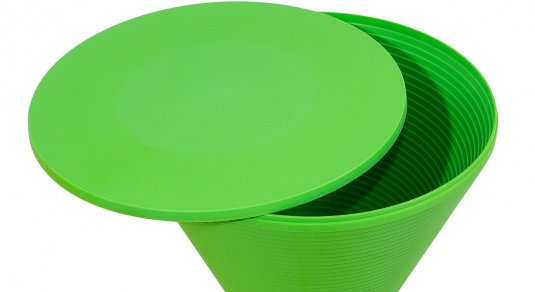 Табурет Button зеленый